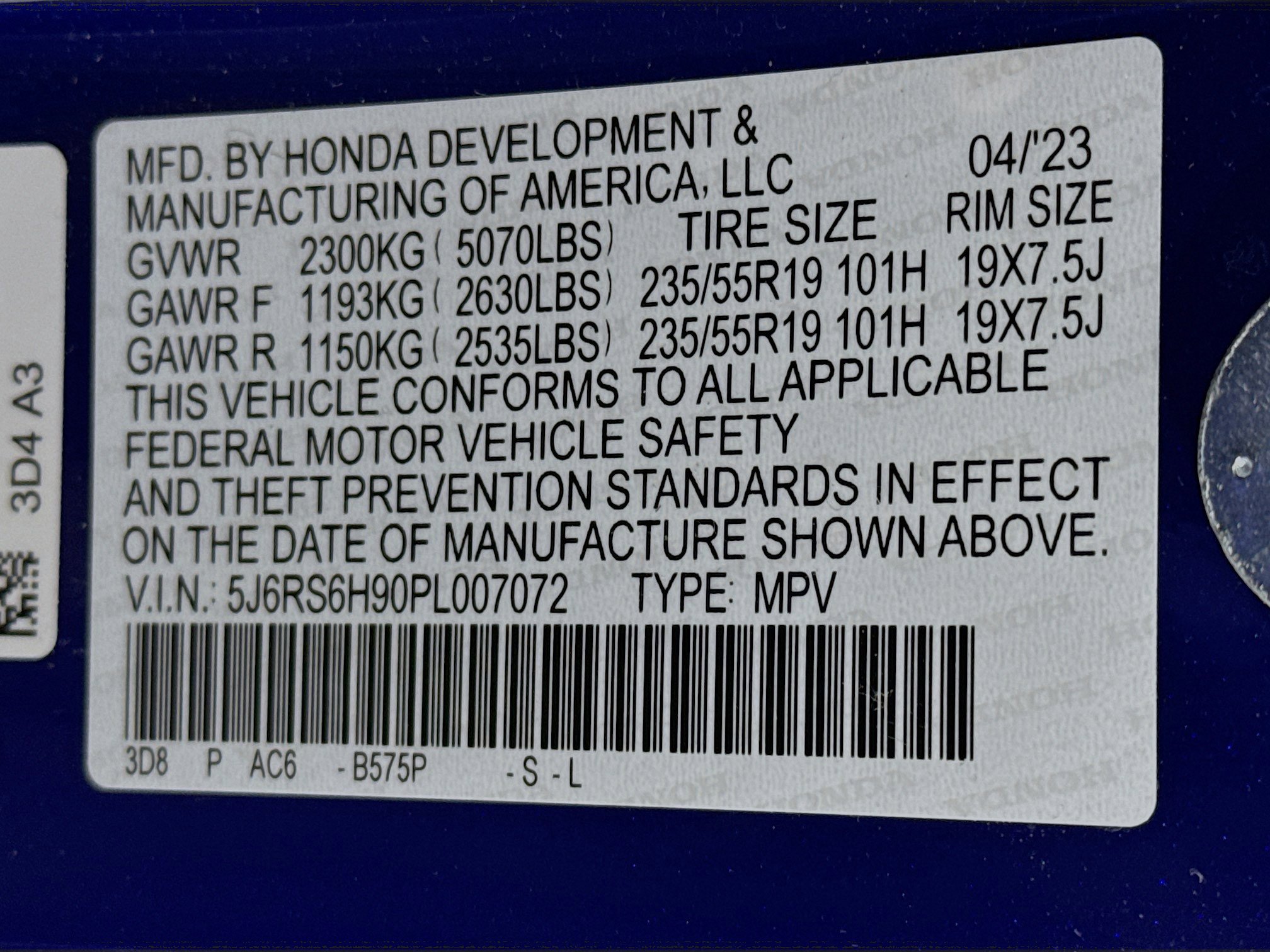 Certified 2023 Honda CR-V Sport Touring image 33