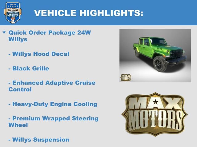 New 2025 Jeep Gladiator Sport AWD/4WD image 23