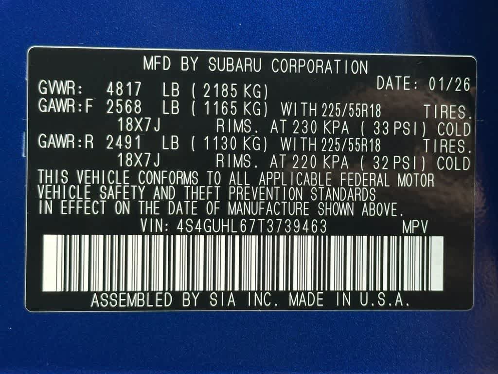 New 2026 Subaru Crosstrek 2.5i Limited AWD/4WD image 21