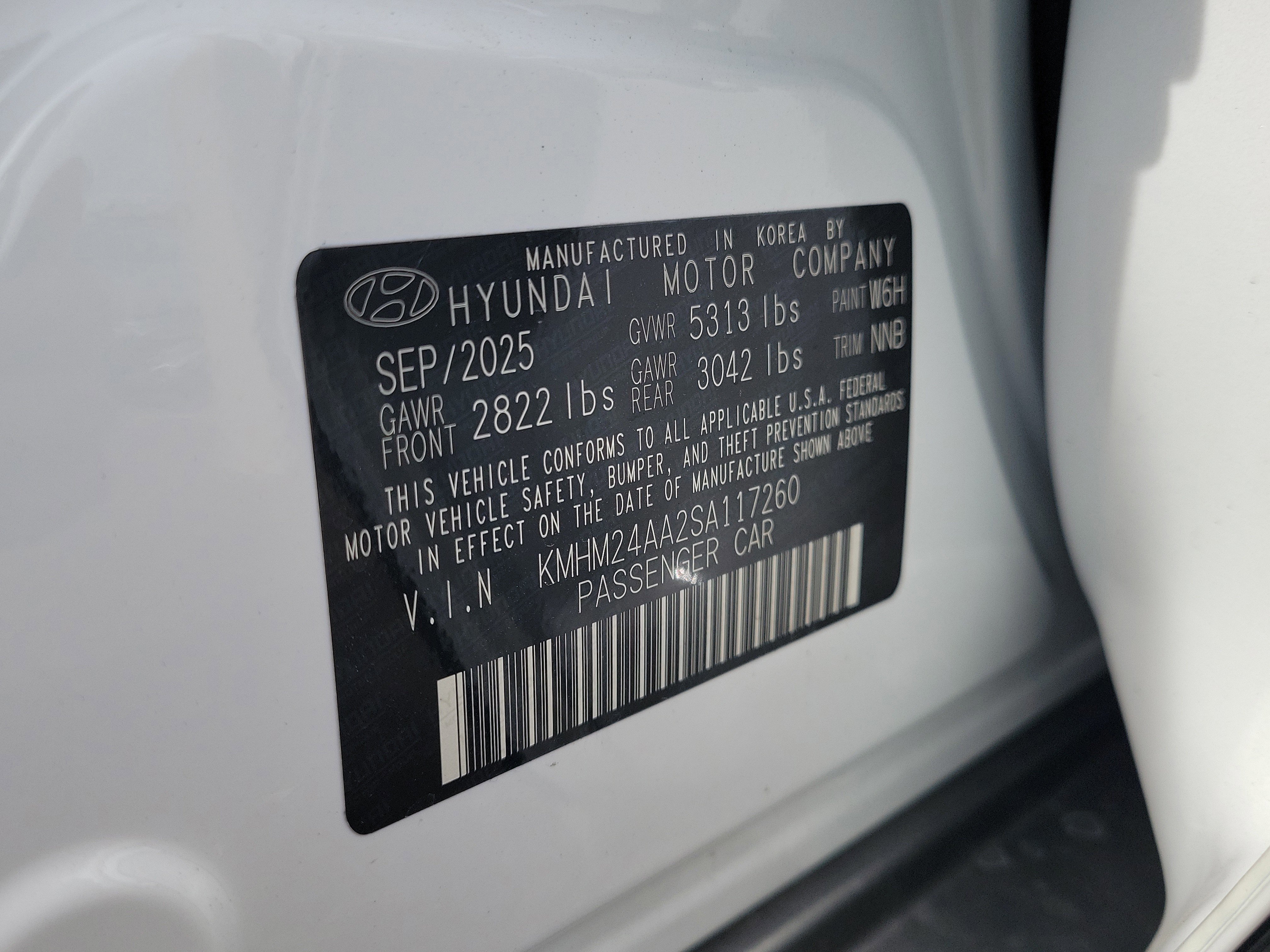 New 2025 Hyundai Ioniq 6 SE image 5