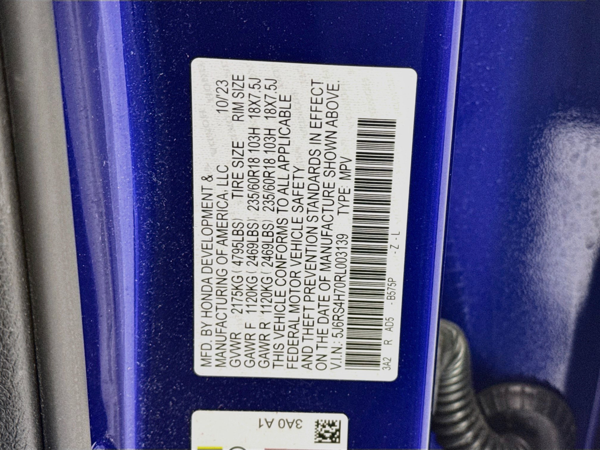 Certified 2024 Honda CR-V EX-L image 32