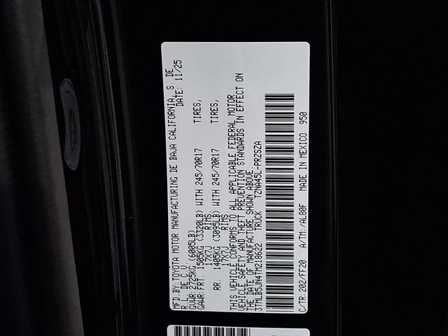 New 2026 Toyota Tacoma SR5 image 14