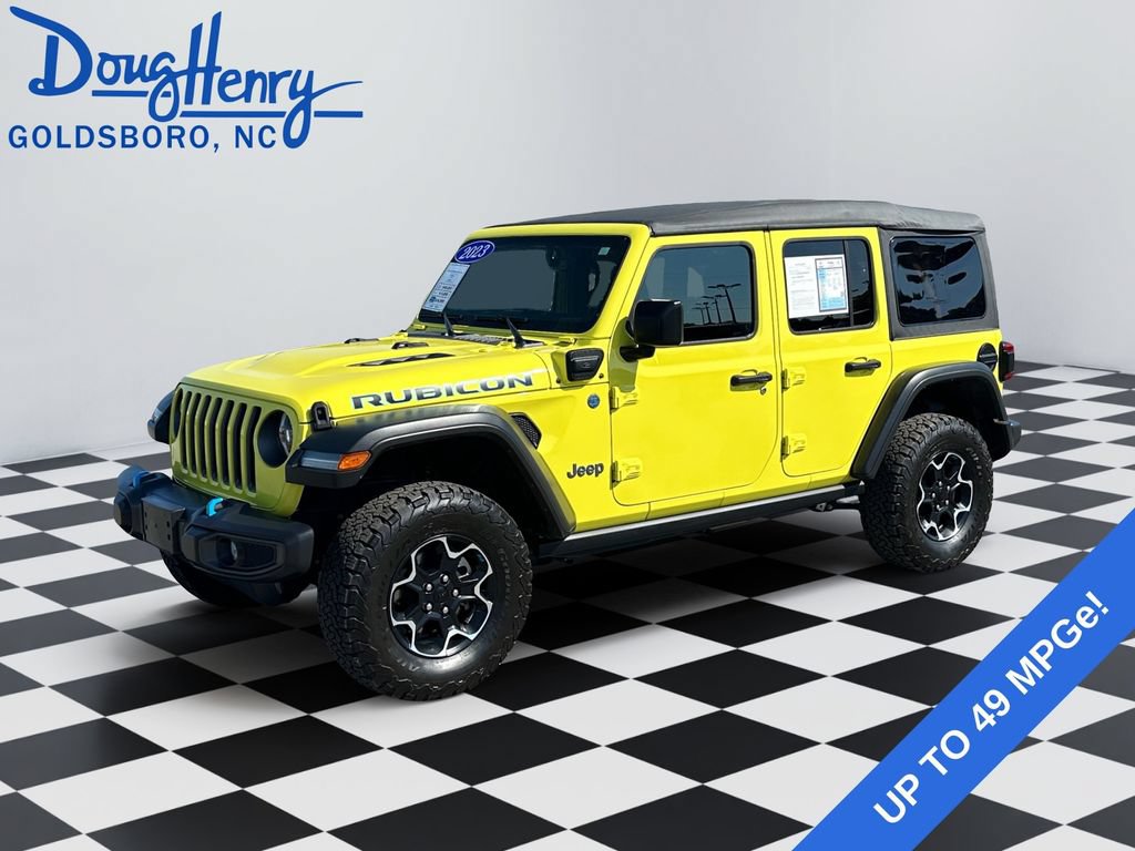 Used 2023 Jeep Wrangler Unlimited Rubicon 4xe