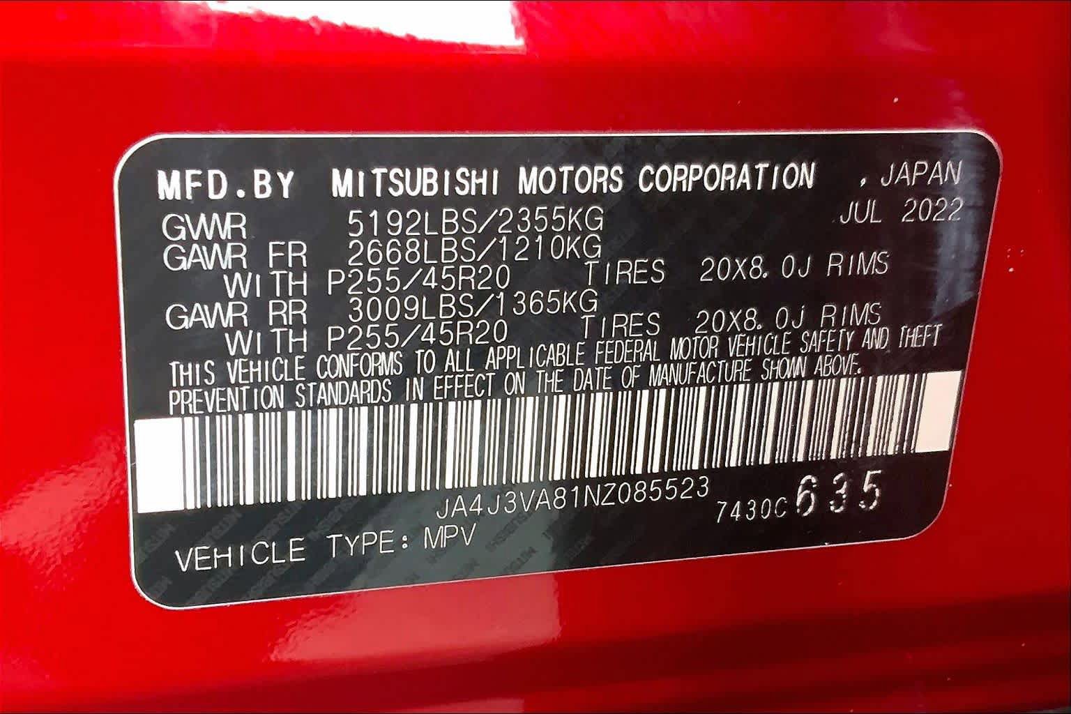 Used 2022 Mitsubishi Outlander SEL FWD image 34