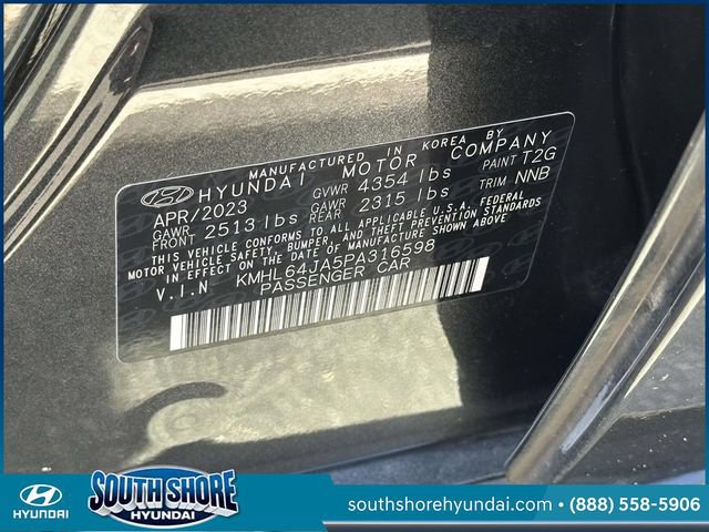 Certified 2023 Hyundai Sonata SEL FWD image 21