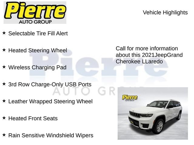 Used 2021 Jeep Grand Cherokee L Laredo w/ Luxury Tech Group I AWD/4WD image 14
