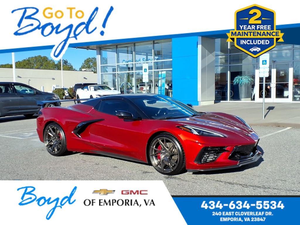 Used 2022 Chevrolet Corvette Stingray Premium Conv w/ Z51 Performance Package image 1