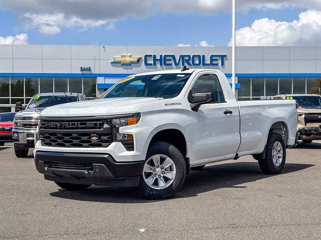 New 2026 Chevrolet Silverado 1500 W/T w/ WT Safety Package RWD image 1