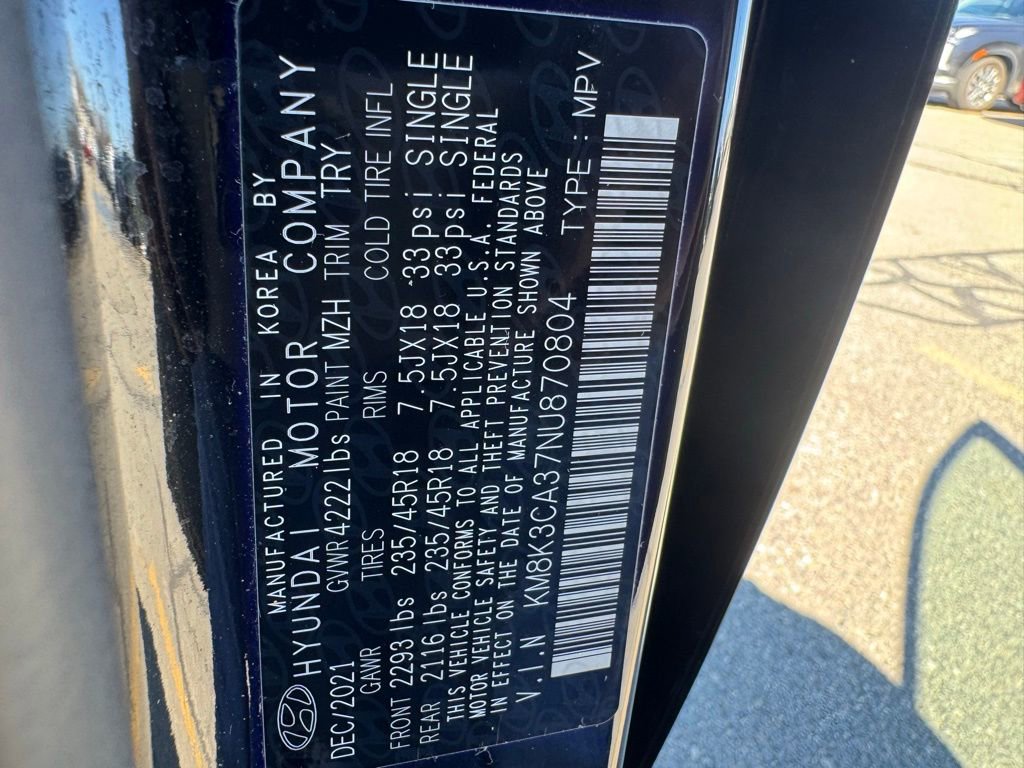 Used 2022 Hyundai Kona N Line w/ Tech Package image 37