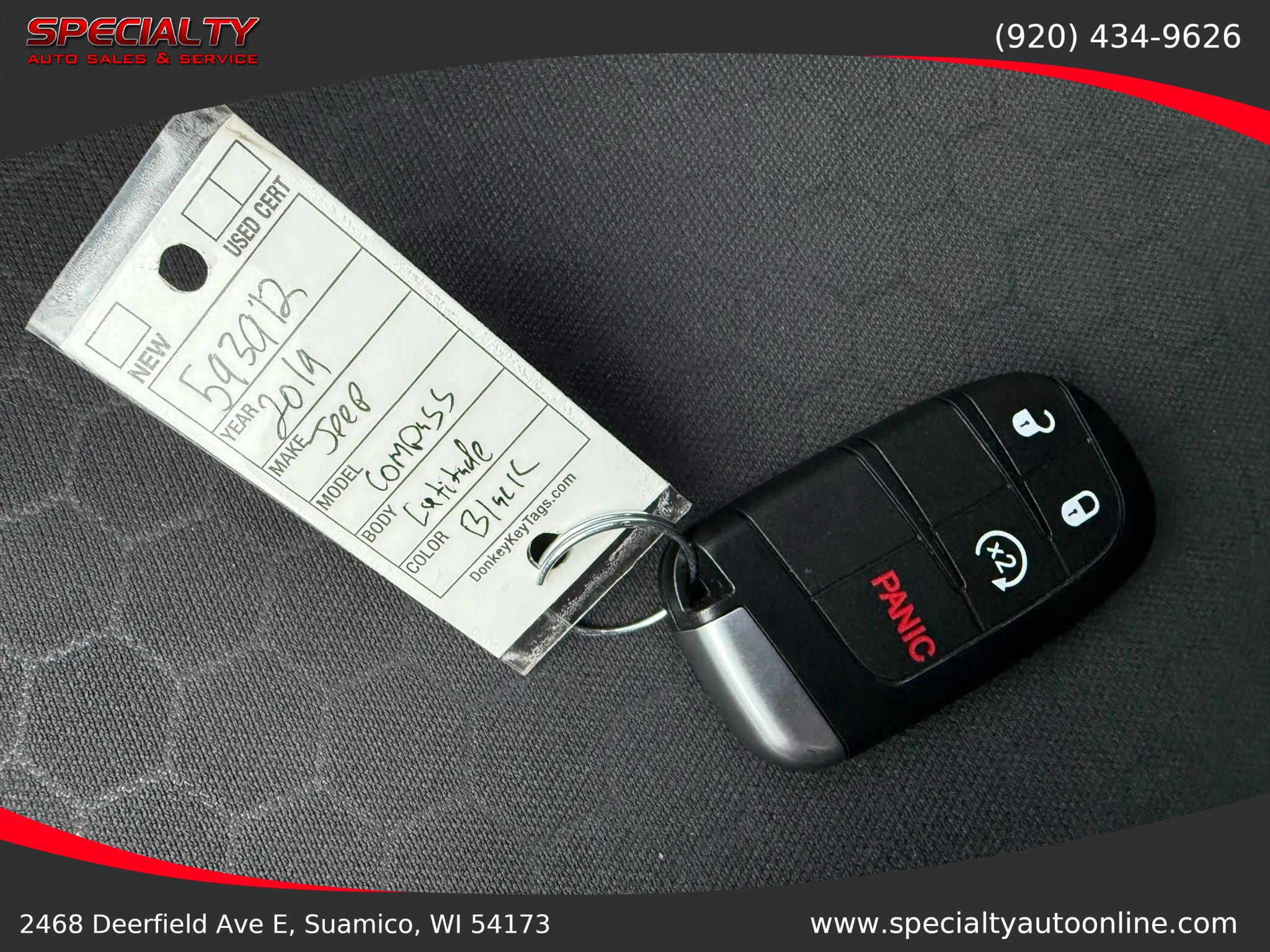 Used 2019 Jeep Compass Latitude w/ Popular Equipment Group image 37