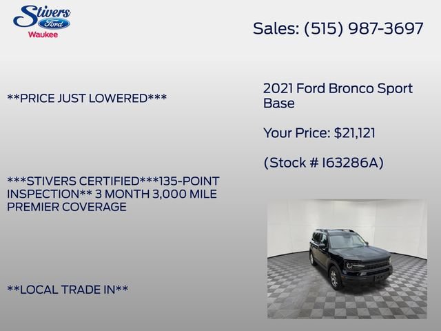 Used 2021 Ford Bronco Sport AWD/4WD image 8