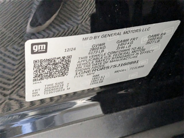 Certified 2025 Chevrolet Traverse LT image 38