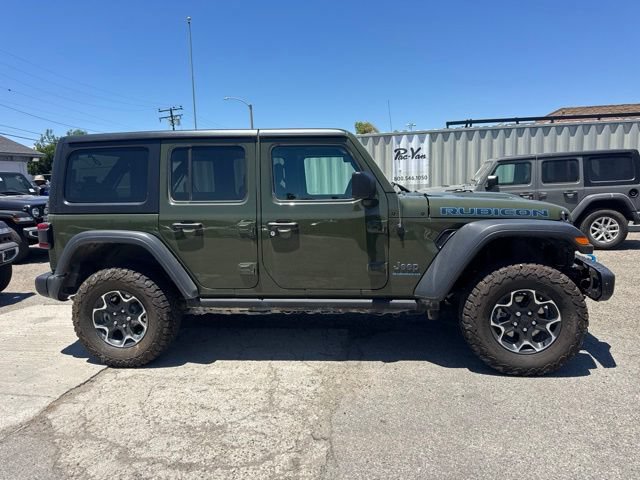 Used 2023 Jeep Wrangler Unlimited Rubicon 4xe w/ Steel Bumper Group AWD/4WD image 4