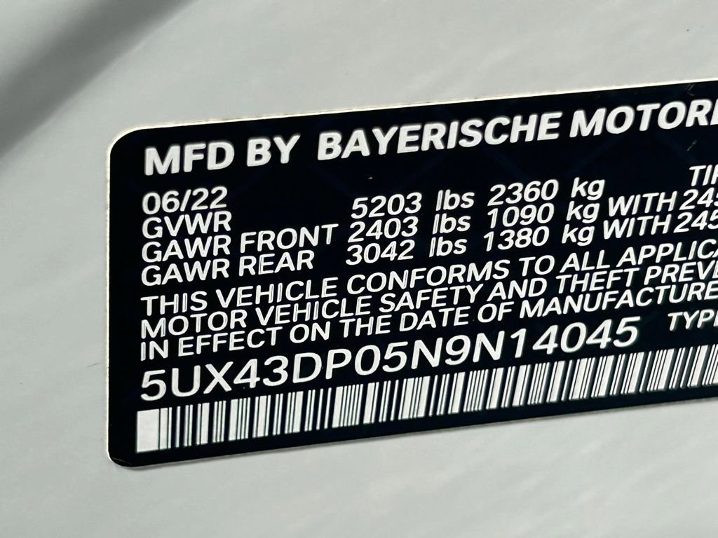 Used 2022 BMW X3 sDrive30i w/ M Sport Package 2 image 62