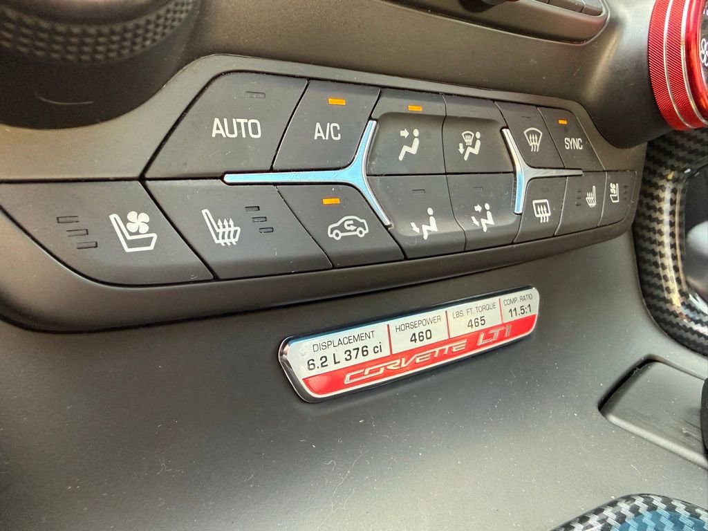 Used 2016 Chevrolet Corvette Stingray Coupe w/ 2LT Preferred Equipment Group RWD image 12