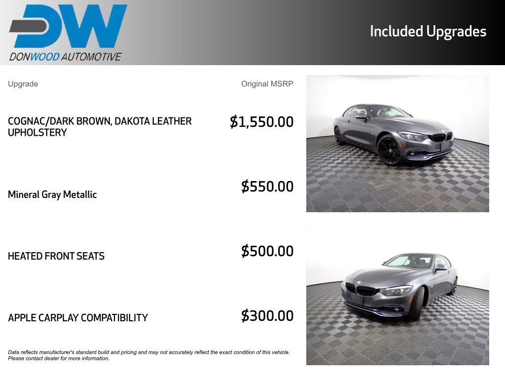 Used 2018 BMW 430i xDrive Convertible image 6