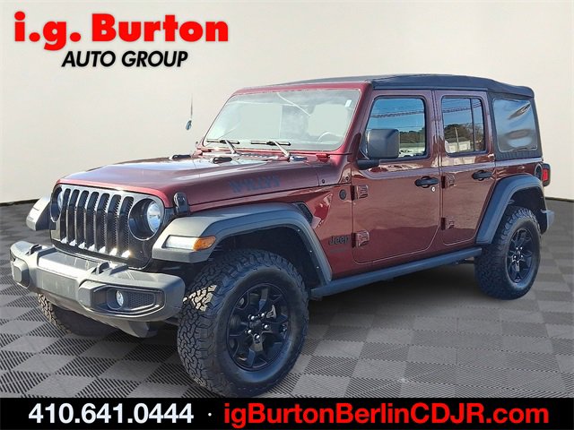 Used 2021 Jeep Wrangler Unlimited Sport image 3