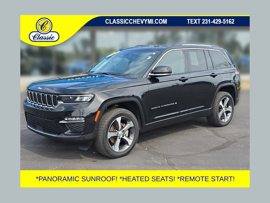 Used 2023 Jeep Grand Cherokee Limited w/ Trailer Tow Prep Group (B)