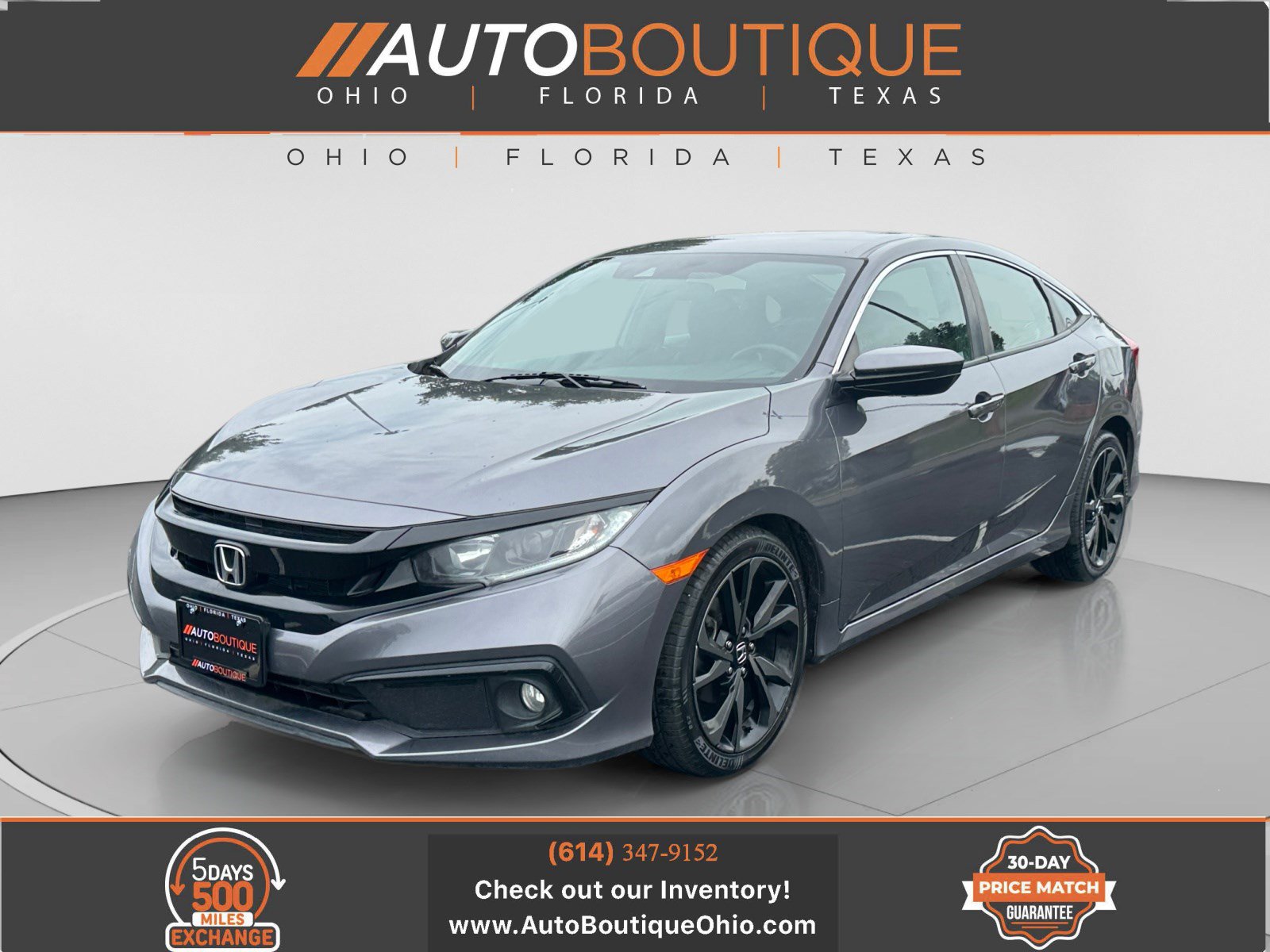 Used 2021 Honda Civic Sport