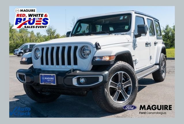 Used 2023 Jeep Wrangler Unlimited Sahara w/ Cold Weather Group AWD/4WD image 1