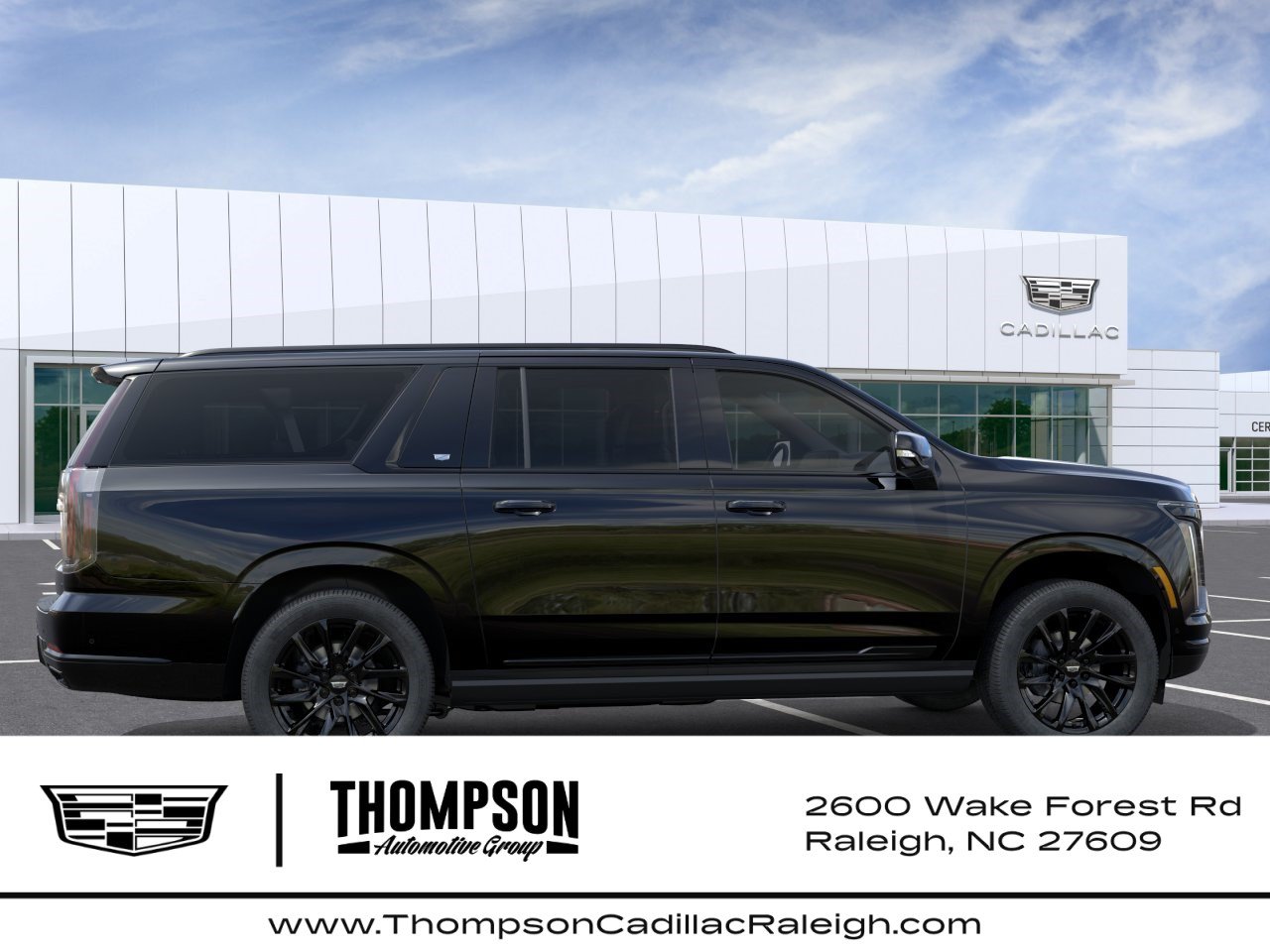 New 2026 Cadillac Escalade ESV Sport w/ LPO, ONYX Package AWD/4WD image 5