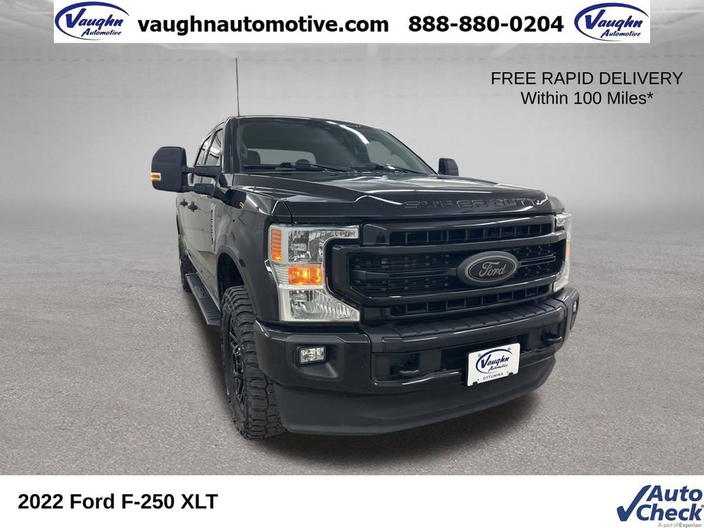 Used 2022 Ford F250 XLT w/ Black Appearance Package AWD/4WD image 1