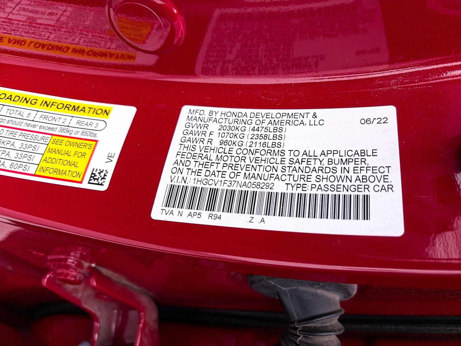 Used 2022 Honda Accord Sport image 29