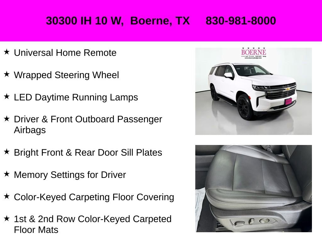 Used 2024 Chevrolet Tahoe LT image 39