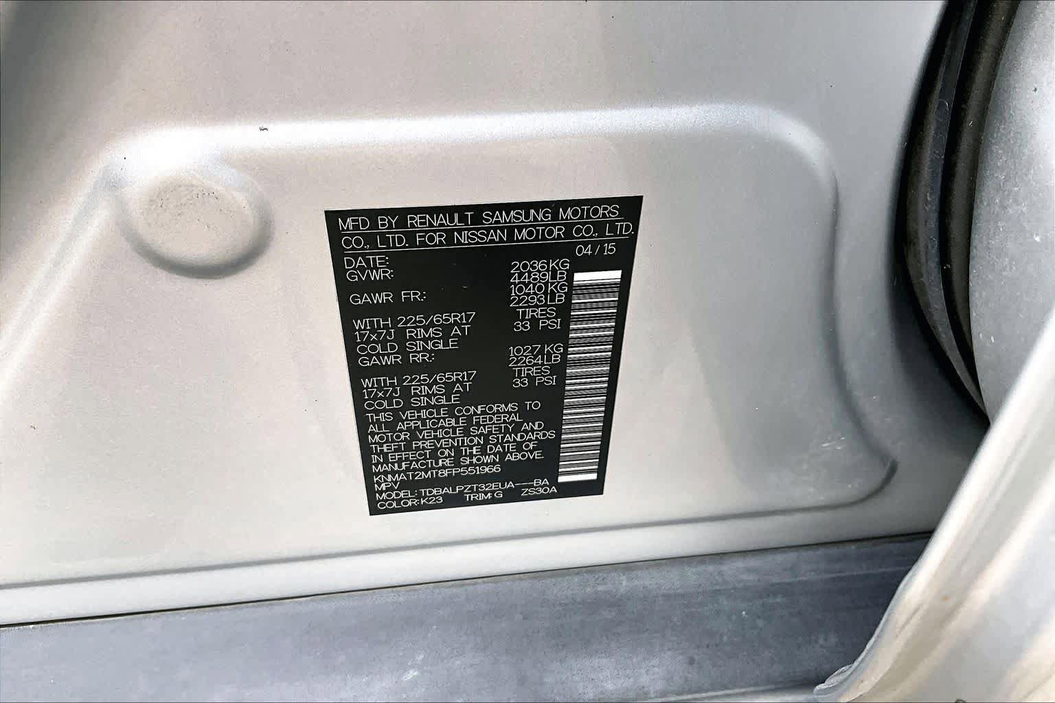 Used 2015 Nissan Rogue S FWD image 36