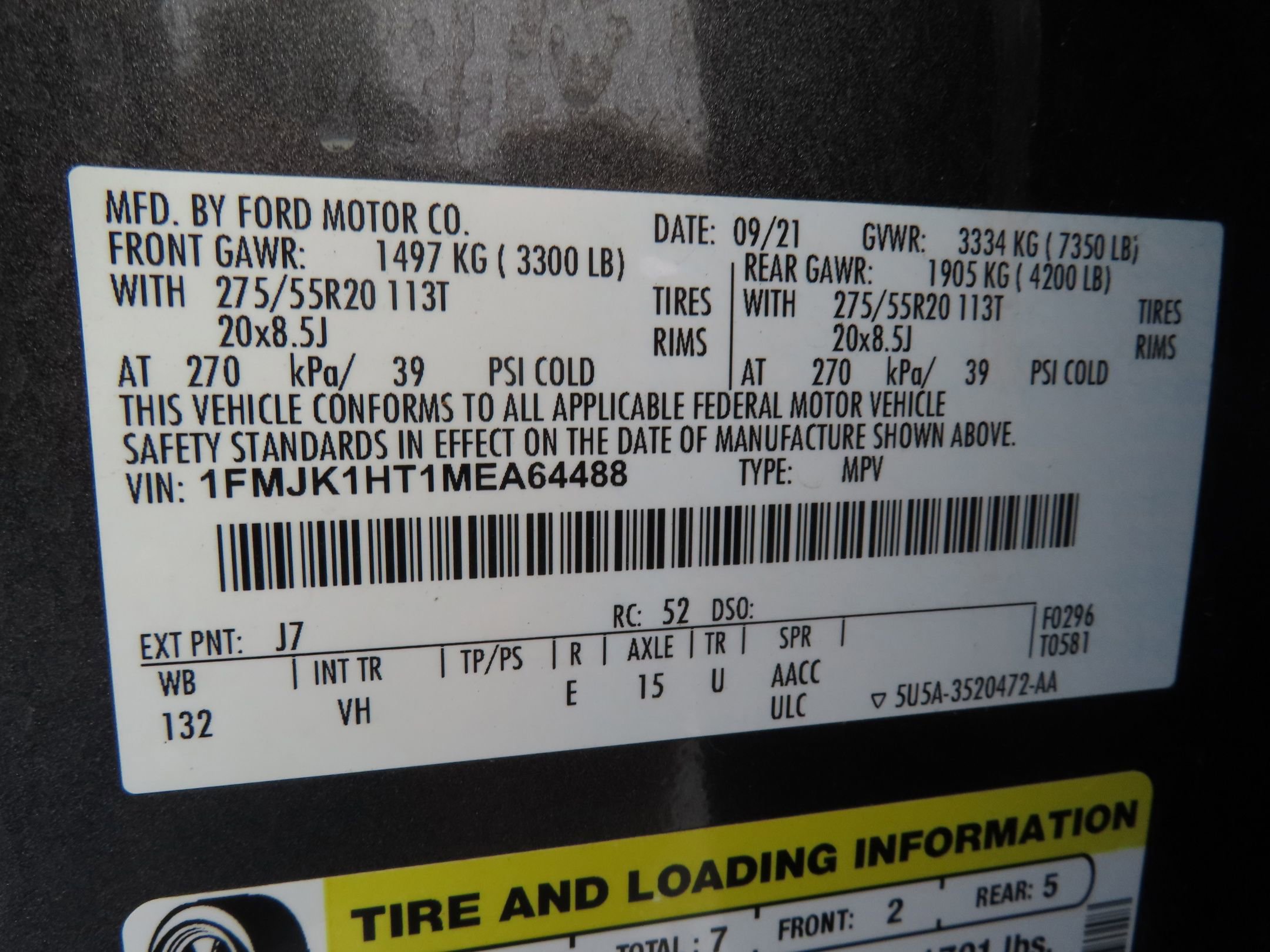 Used 2021 Ford Expedition Max XLT RWD image 32