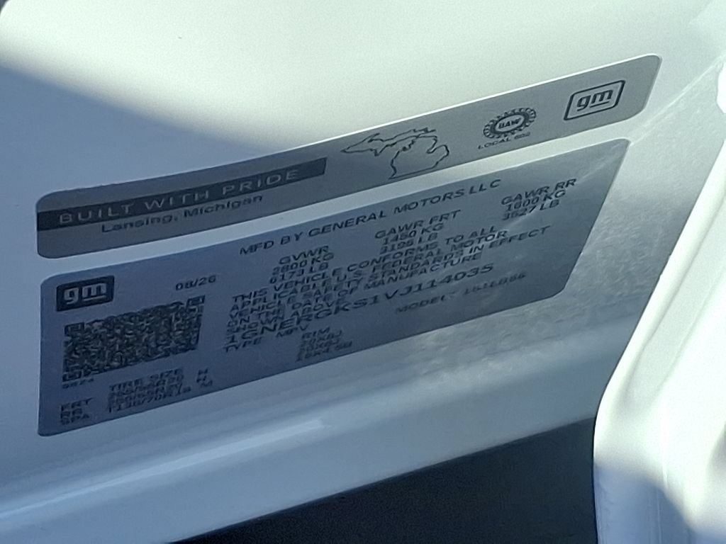 New 2027 Chevrolet Traverse LT w/ Midnight/Sport Edition FWD image 10