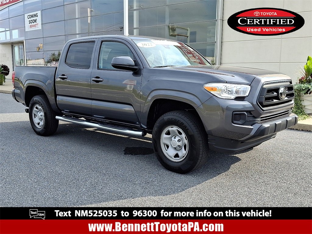 Certified 2022 Toyota Tacoma SR