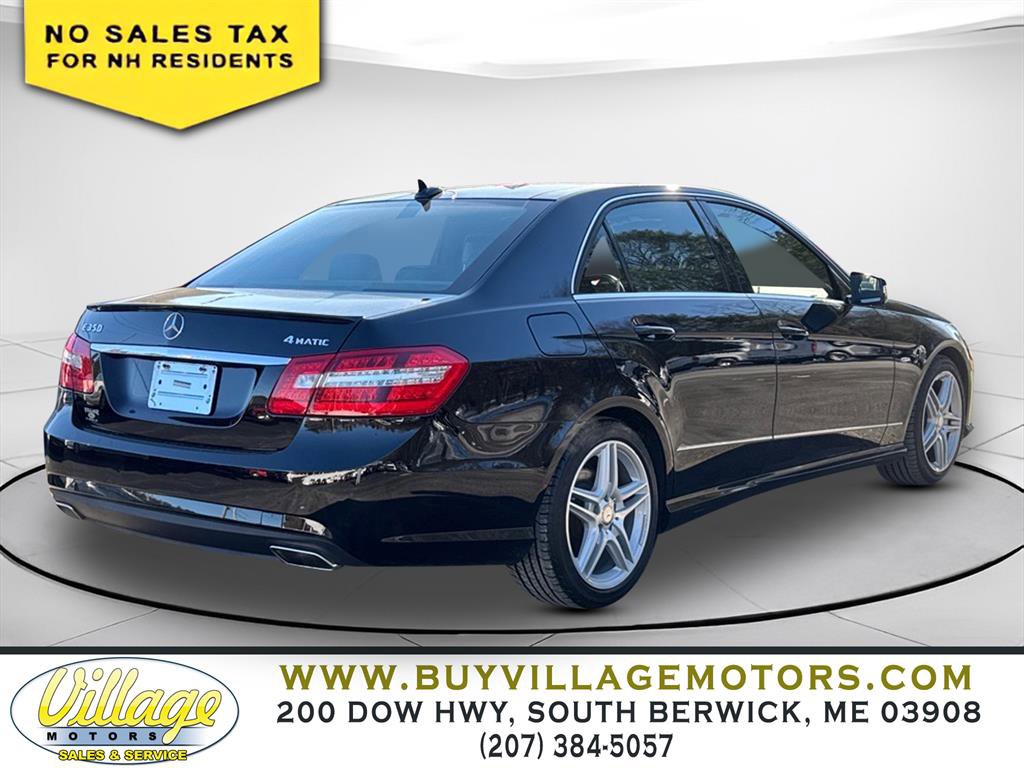 Used 2012 Mercedes-Benz E 350 4MATIC Sedan image 4
