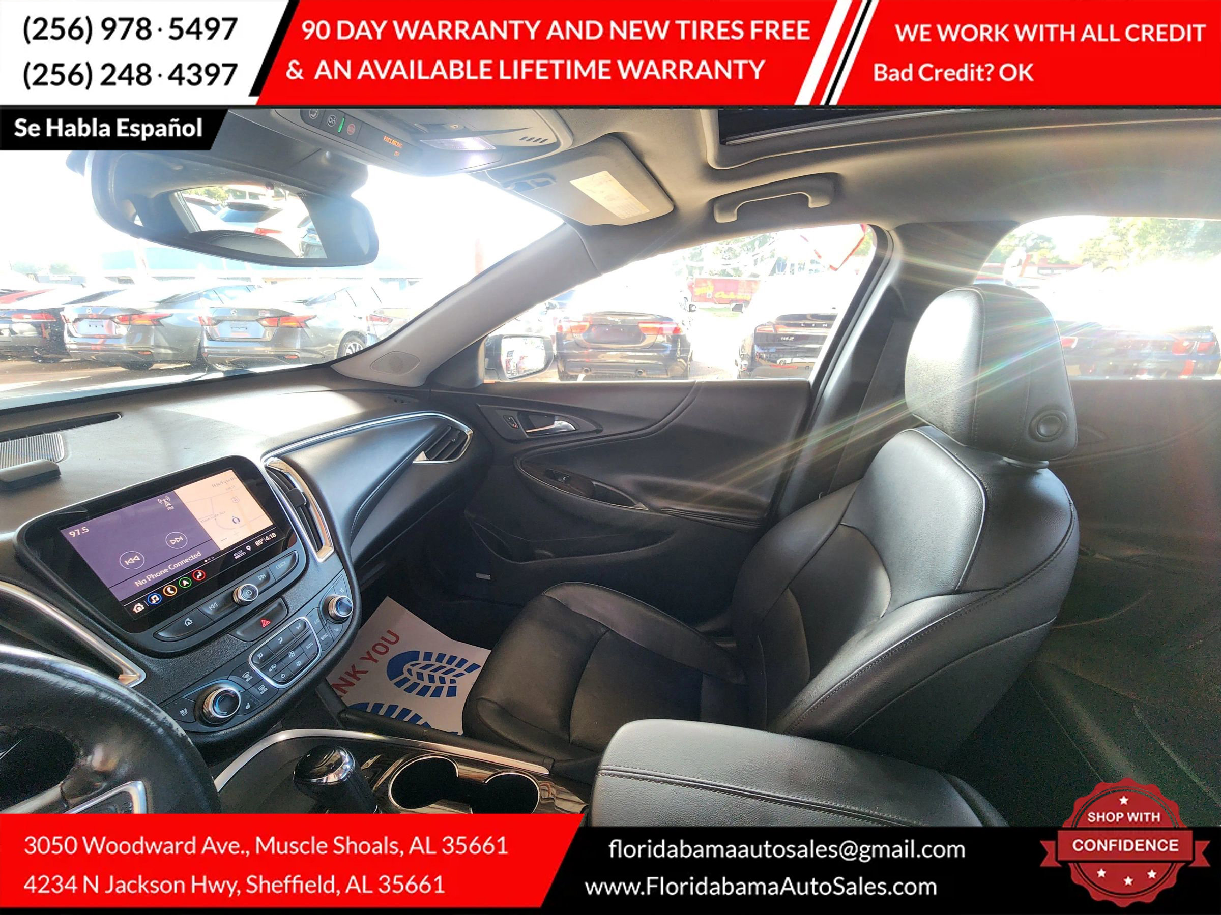 Used 2019 Chevrolet Malibu Premier w/ Sun and Wheel Package image 15