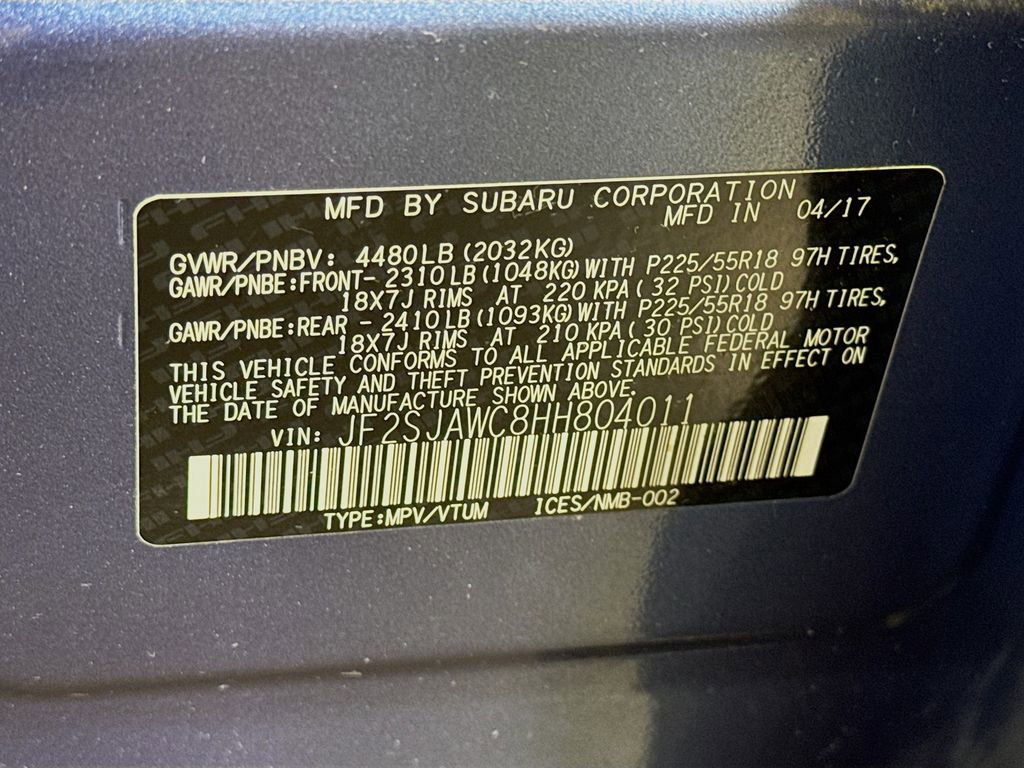 Used 2017 Subaru Forester 2.5i Touring AWD/4WD image 42