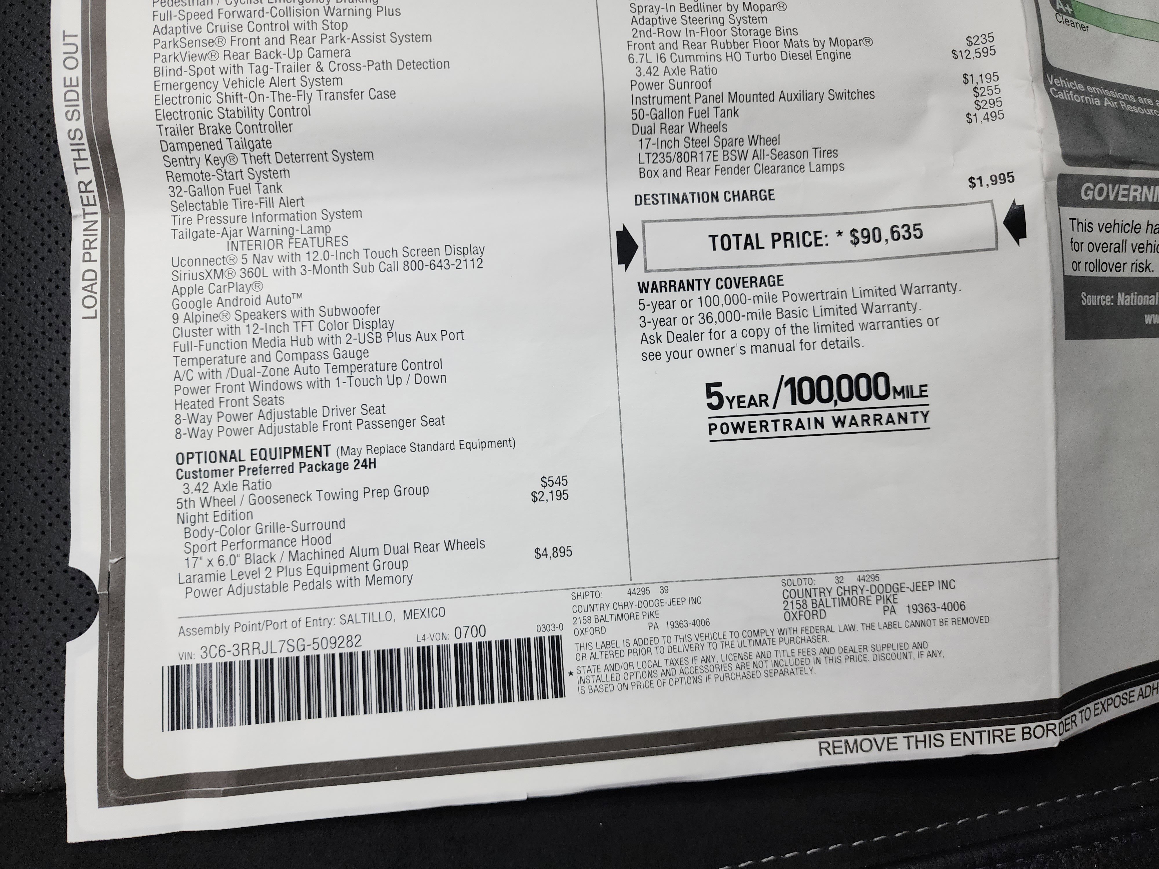 Used 2025 RAM 3500 Laramie image 64