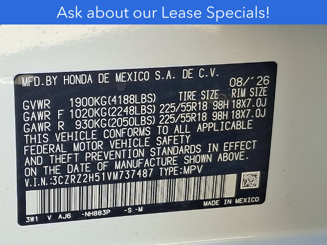 New 2027 Honda HR-V Sport image 21