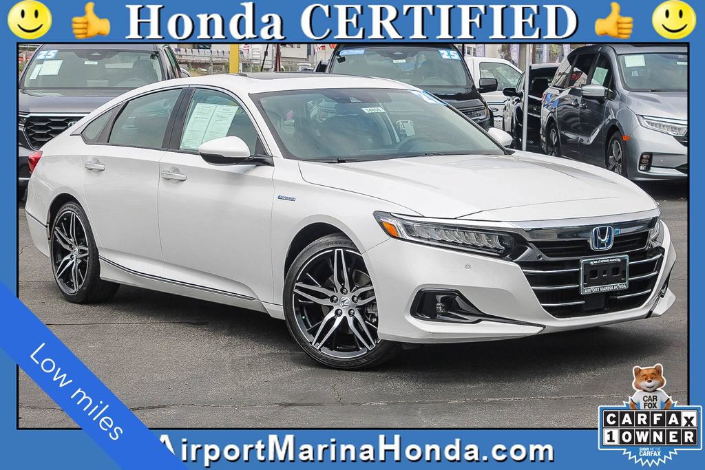 Certified 2021 Honda Accord Touring image 1