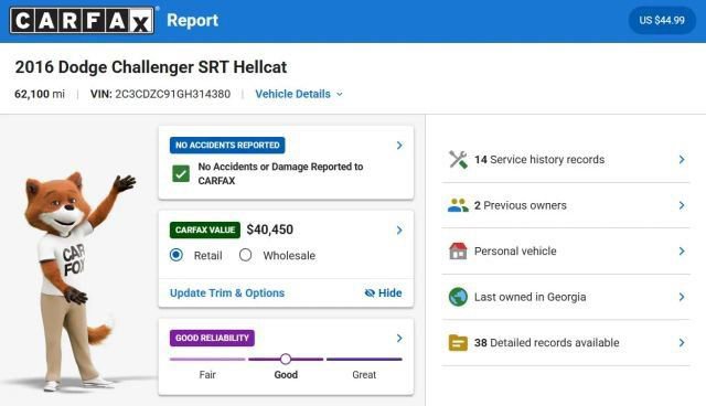 Used 2016 Dodge Challenger SRT Hellcat image 5