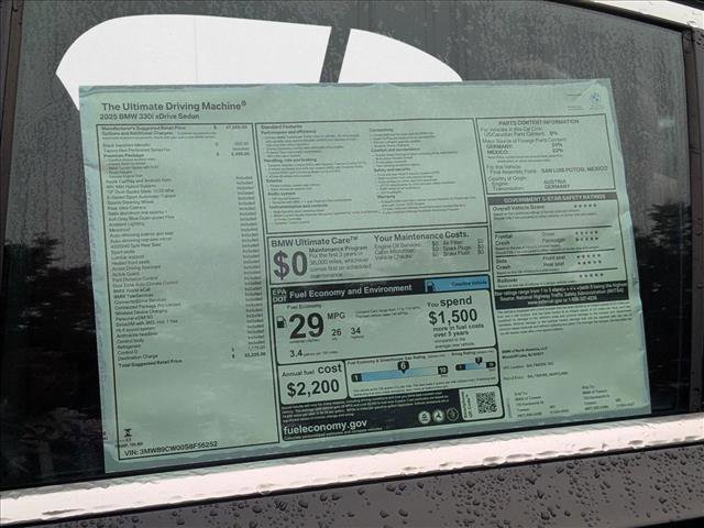 Used 2025 BMW 330i xDrive Sedan w/ Premium Package image 19