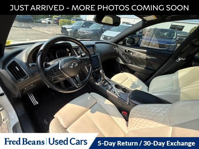 Used 2019 INFINITI Q50 Red Sport 400 w/ Sensory Package AWD/4WD image 14