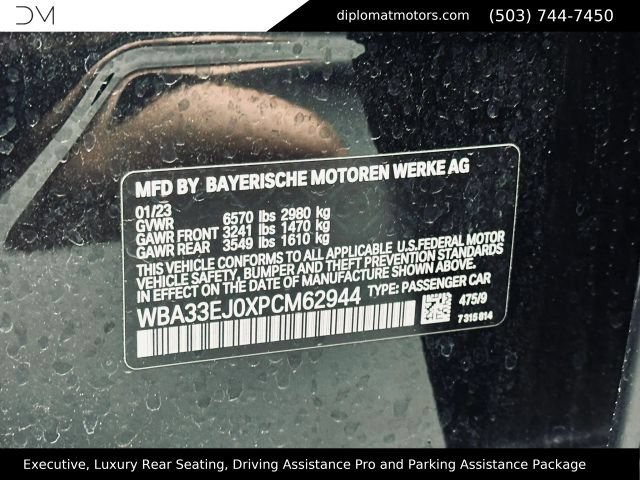 Used 2023 BMW 760i xDrive w/ Executive Package AWD/4WD image 60