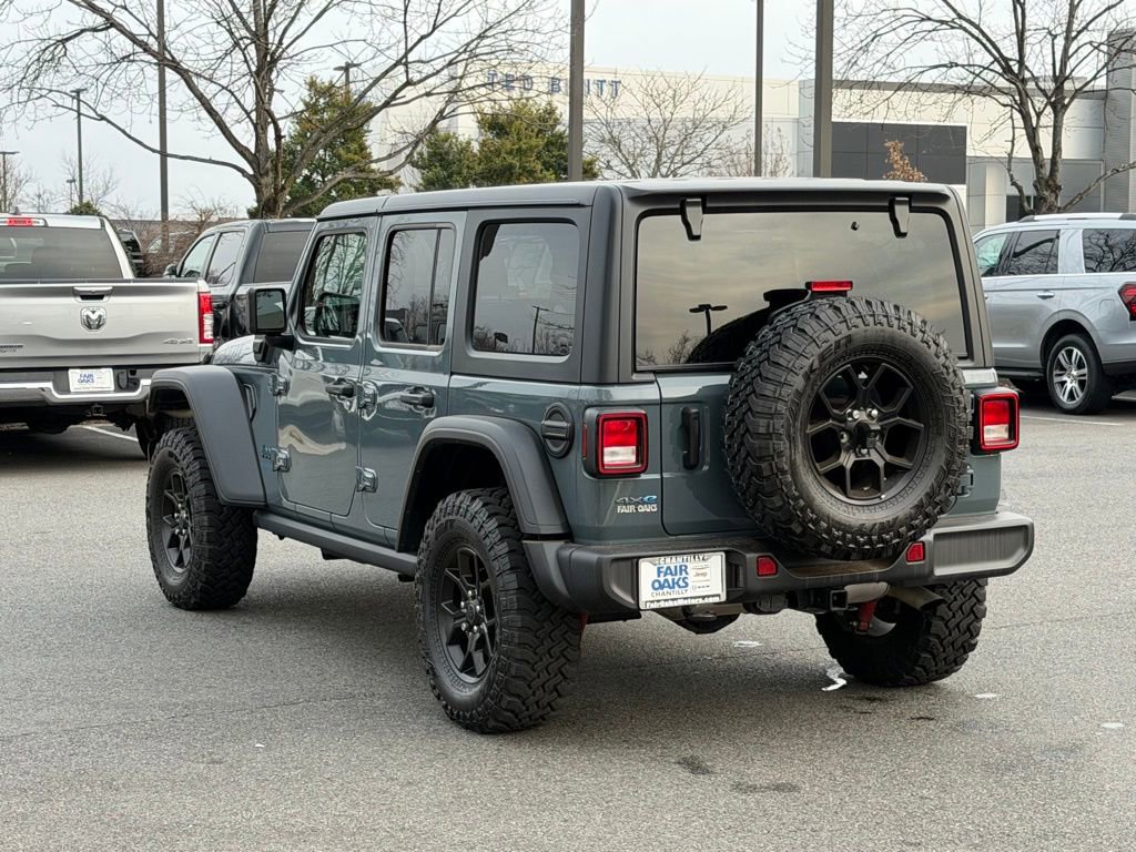 Certified 2025 Jeep Wrangler Unlimited Sport S 4xe image 9