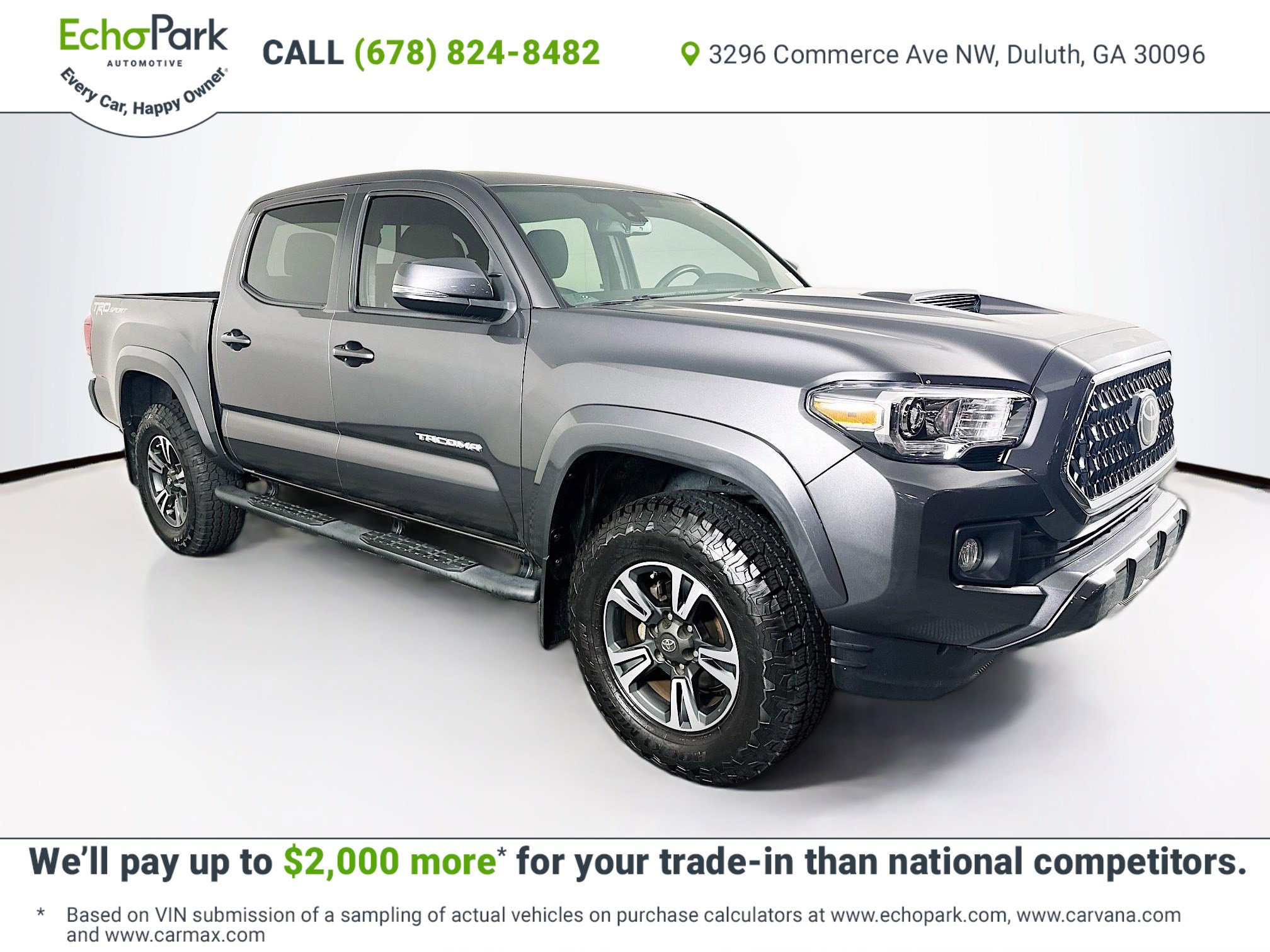 Used 2018 Toyota Tacoma TRD Sport w/ Technology Package