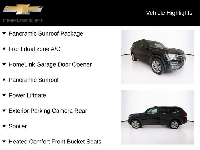 Used 2020 Volkswagen Atlas SE w/ Panoramic Sunroof Package image 5