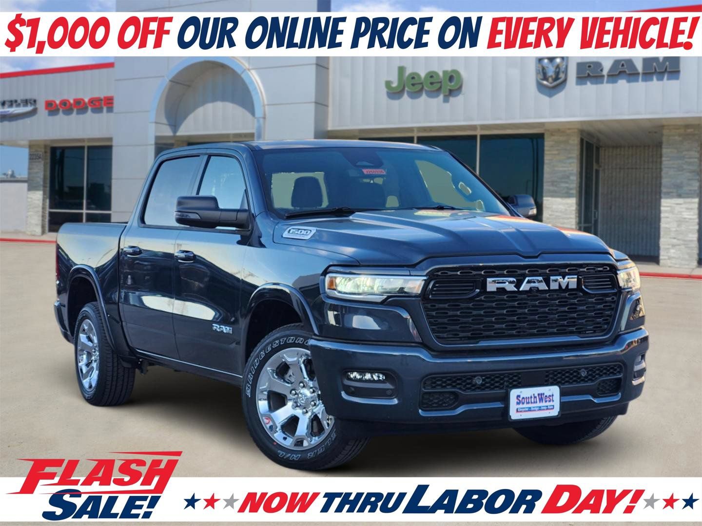 New 2026 RAM 1500 Lone Star RWD image 1