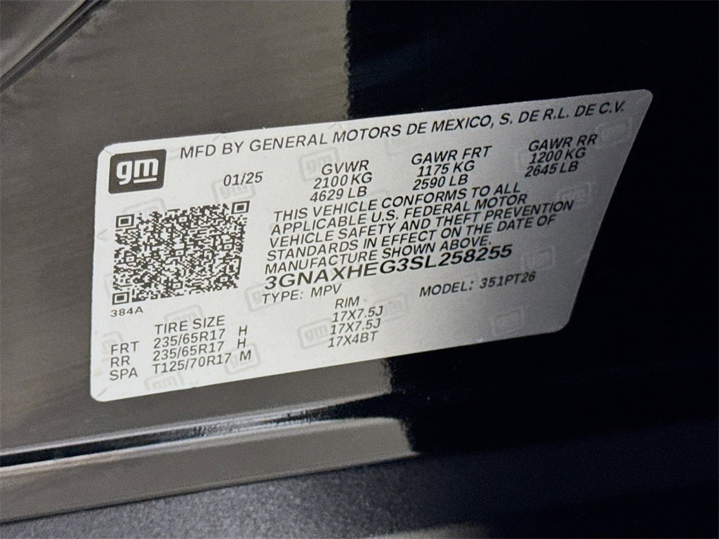 Certified 2025 Chevrolet Equinox LT image 29