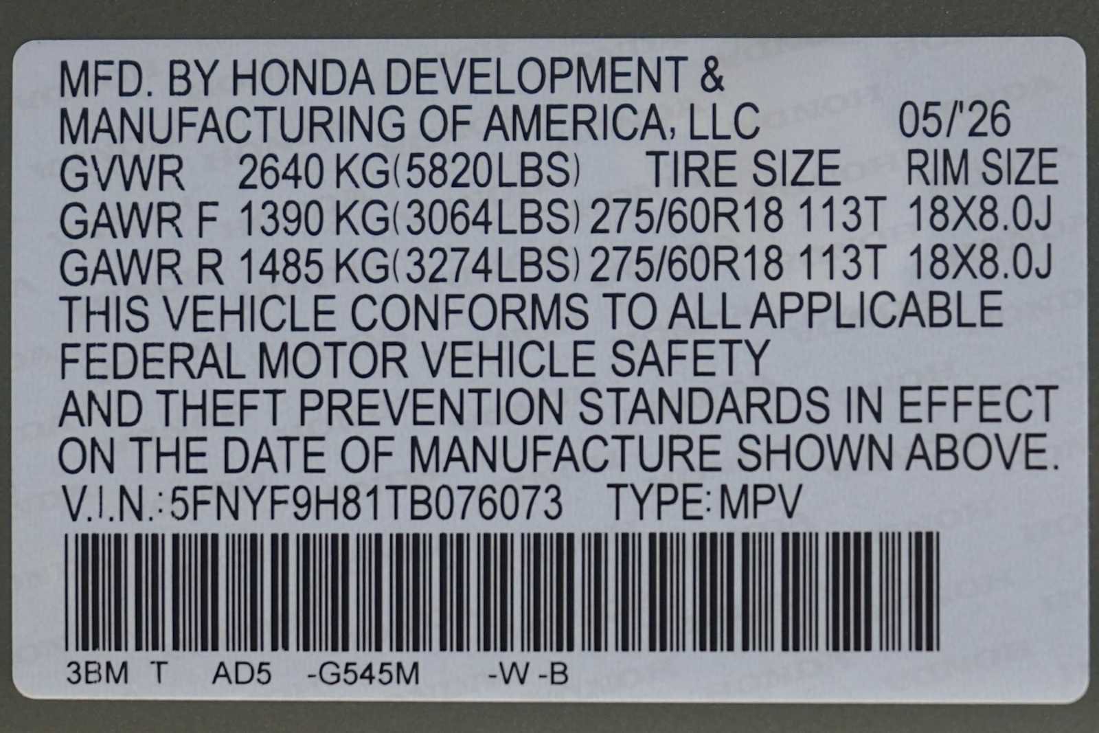 Used 2026 Honda Passport TrailSport Elite image 30