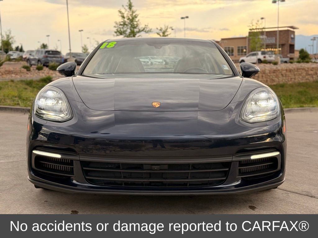Used 2018 Porsche Panamera 4 AWD/4WD image 2