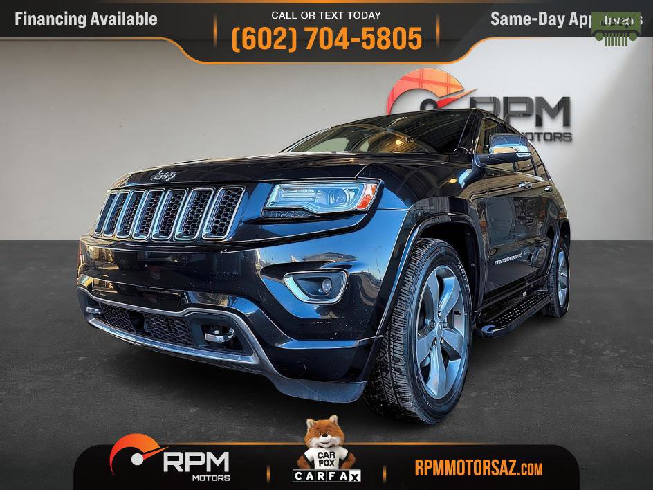 Used 2014 Jeep Grand Cherokee Overland w/ Advanced Technology Group image 24
